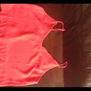 Lush hot pink crop top